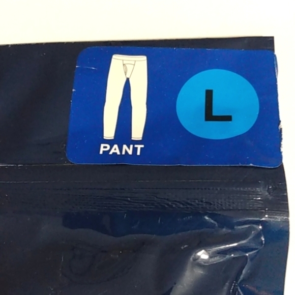 NAUTICA MEN'S GRAY BASE LAYER ACTIVEWEAR LONG PANTS SIZE LARGE NWT - Picture 2 of 6